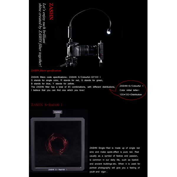 Special Effects Color DSLR HD Camera Lens Filters Digital Photography Lens Accessories