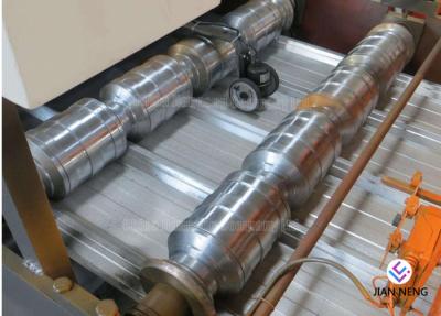 Galvanized Steel Crimping Roofing Sheet Roll Forming Machine With Cutter Blade