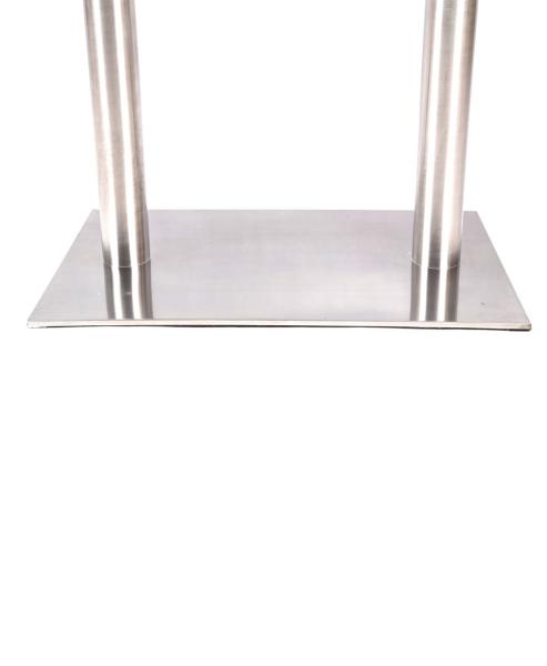 Square Stainless Steel Table Legs Table Base Modern Style With Plastic Glides