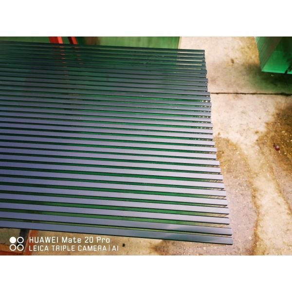 10 mm Construcción seguridad de vidrio templado puerta de ducha de vidrio templado