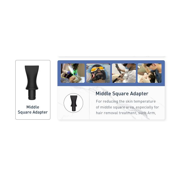 Оборудование красоты кожи горячего воздушного охлаждения кожи продажи профессионального успокаивая утихомиривая для больницы клиники салона