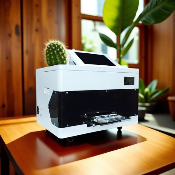 Professional Desktop UV Printer for DIY Printing with Eco Solvent Ink and 6 Color Customization