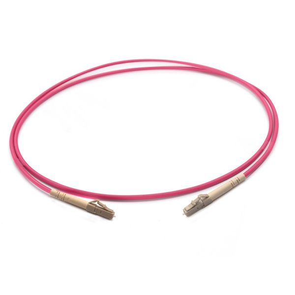 кабель оптического волокна Om4 симплексный Lc 3.0mm LSZH мультимодный Upc к Lc Upc
