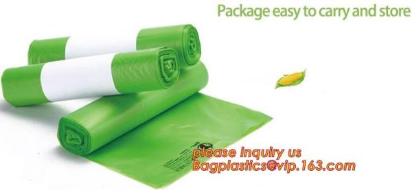 En13432 certified custom printed wholesale biodegradable compostable plastic pharmacy bag with singlet handle
