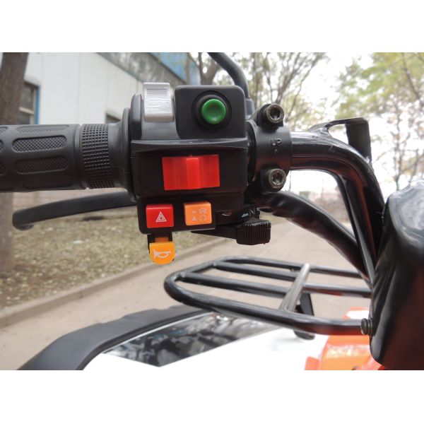 Electric Start Utility Four Wheeler / 4 Stroke 400cc Quad Bike With Balance Shaft