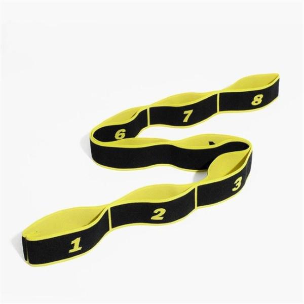 Stretch Strap, Elastic Yoga Stretching Strap, Multi-Loop Physical Therapy, Pilates, Yoga, Dance & Gymnastics Exercis