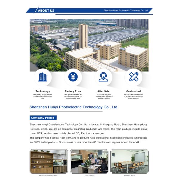 OCA Mobile Phone Touch Panel Lcd Oem Iphone X Screen Front Outer Glass