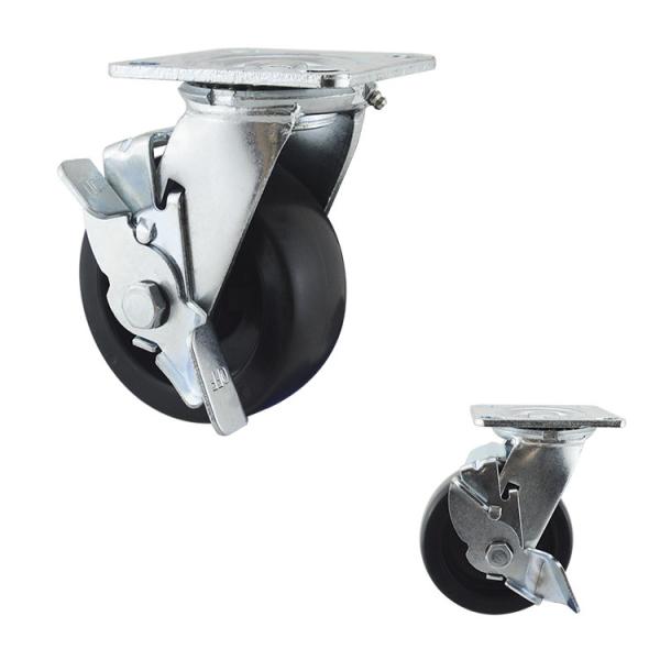 5 Inch 770lbs Capactiy Heavy Duty Casters Side Lock