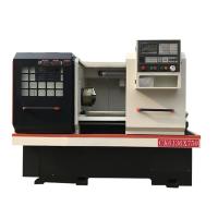 Metal do Cnc da máquina CK6136 CK6150 CK6166 do torno do Cnc que gerencie a cama lisa