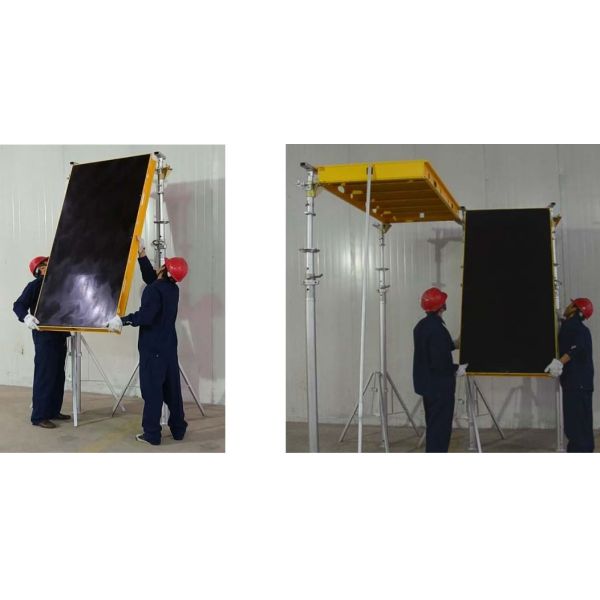 Sistema de aluminio Installion fácil del encofrado de la losa del marco de la área extensa para el hormigón