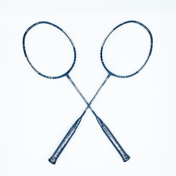 Eastic Durable Carbon Fiber Badminton Racket Bearing Tension 28lbs