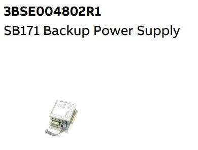 SB171 3BSE004802R1 ABB alimentation en réserve