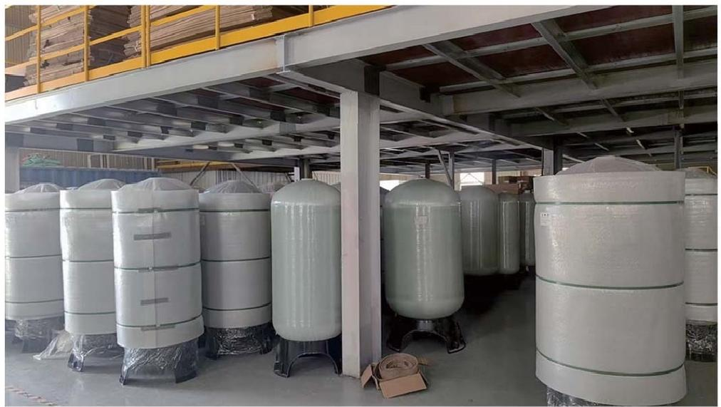 Industrial Grade Water Treatment FRP Tank With Flange High Strength Connection