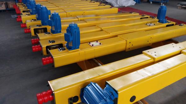 Open Pinion Single Girder Crane End Carriage 5T 7.5M 20-40m/Min