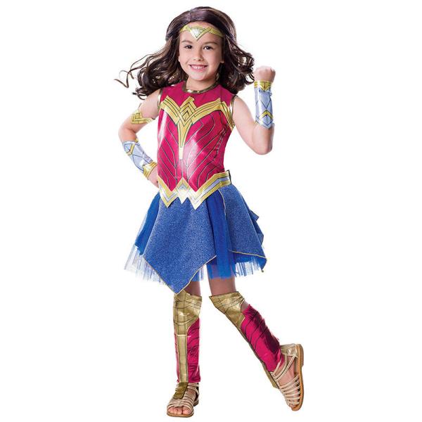 Mulher-Maravilha Adultos Cosplay Kids Traje para Halloween Super-herói Filme de TV Gênero Mulheres