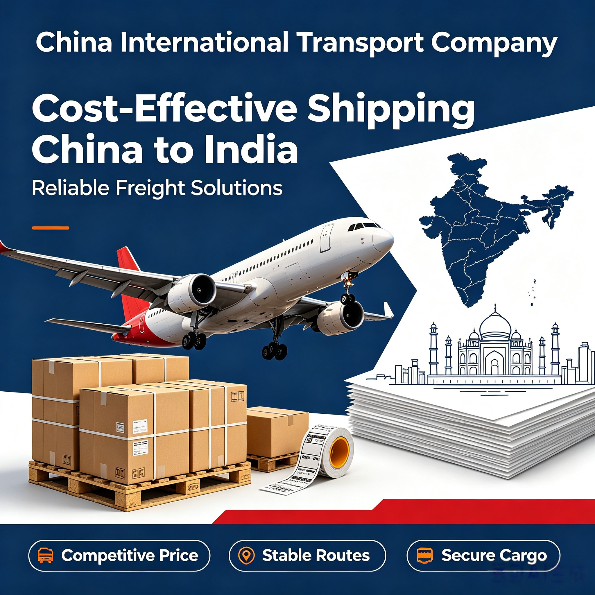 Secure China International Freight Air Shipping From China To India China International Transport Company