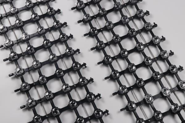 P62.5 Waterproof RGBW IP67 High Brightness LED Mesh Screen Light for Media Facade Stage Lighting