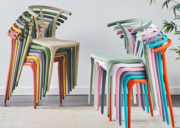 Green Plastic Chair Without Arms