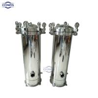 Casque de filtre à cartouche SS 304 pour le traitement de l'eau avec cartouche de filtre en pp de 5 microns