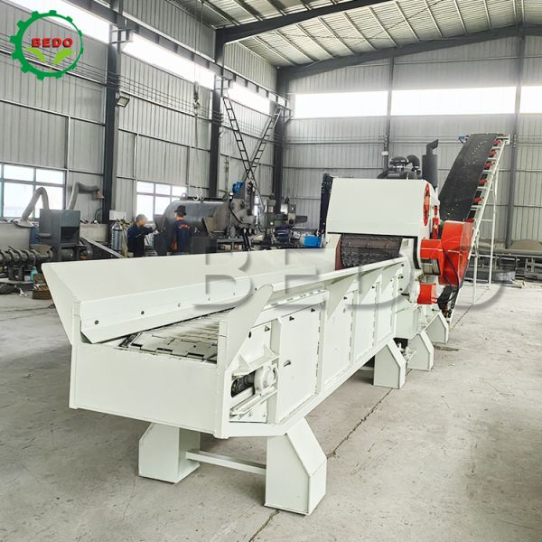 Self Feeding 235HP Wood Chipper Machine 700x400mm Inlet Heavy Duty Chipping Industrial Drum Shredder
