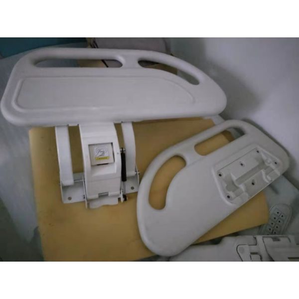 Medical Products Accessories Bedrails For Medicall Bed White Color PP Side Rails For Hospital Bed Parts
