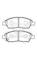 Nissan Pulsar / Tiida Ceramic Brake Pad D1592 , D1060-ED500 Rear Brake Pad Replacement