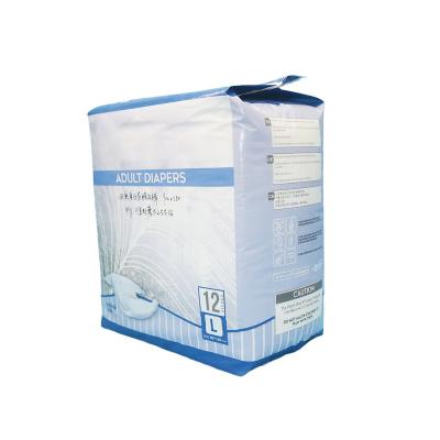Comfortable and Skin friendly Hypoallergenic Adult Diaper Briefs with Tape Tabs for Maximum Protection