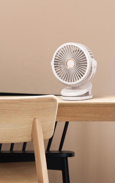 Clip Up Desktop Fans For Personal Space / Home Cooling Fans Portable Clip