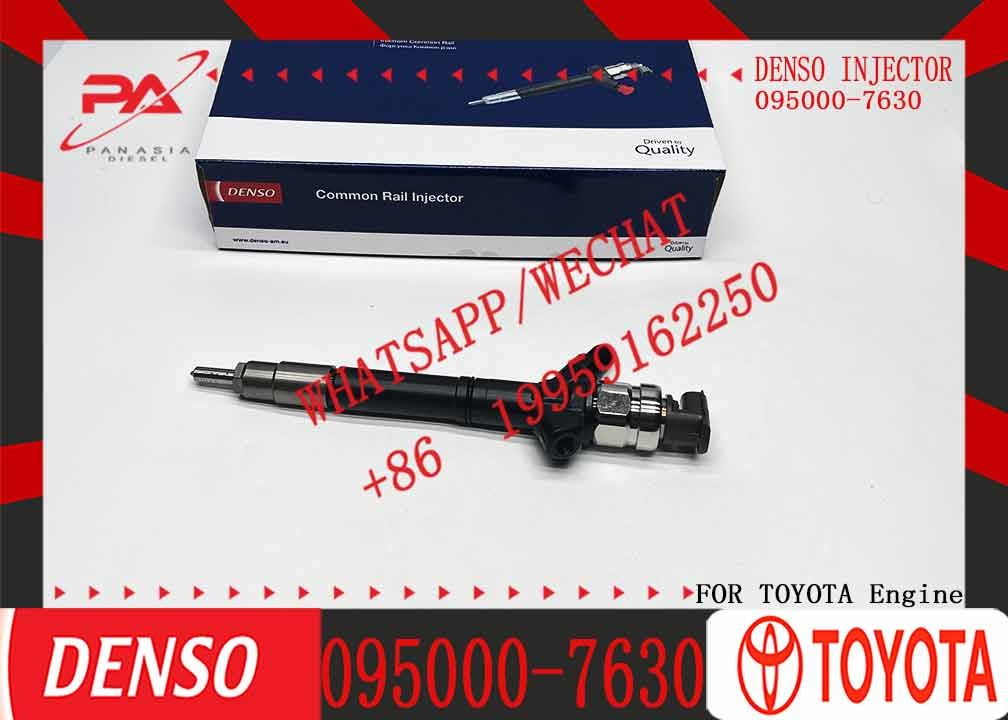 Горячая продажа Сборка топливного инжектора 23670-0R170 Дизельный двигатель топливный инжектор 095000-7630 Для TOYOTA RAV4