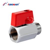Venta caliente de acero inoxidable 1/4 3/8 3/4 1/2 pulgadas NPT BSP PT BSPP CF8M Mini aire de agua de gas masculino Femenino Mini válvula de bola