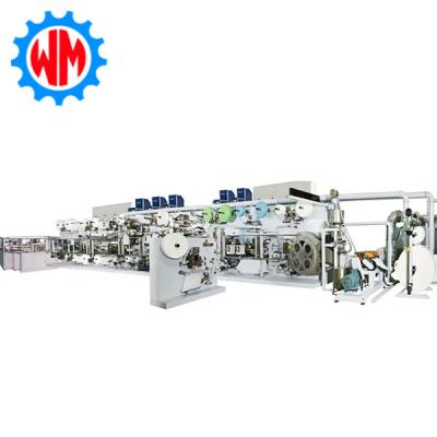 Full Automatic PLC Control Baby Training Pants Production Line Intelligent Easy Operation