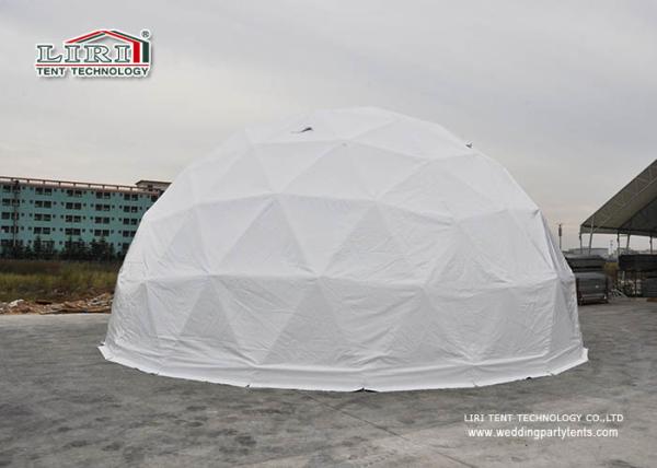 Barraca inflável da abóbada do PVC das barracas transparentes opacas exteriores da abóbada Geodesic
