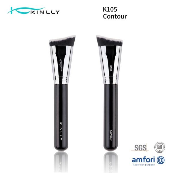 Escova poli de Kabuki da composição do saco