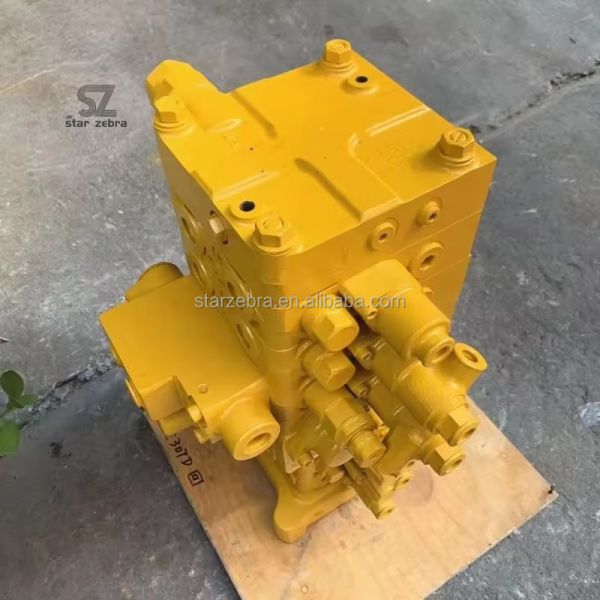 Excavator Accessories Komatsu PC120/130/160-7 Distribution Valve Multi Way Valve Main Control Valve Hydraulic Distributor