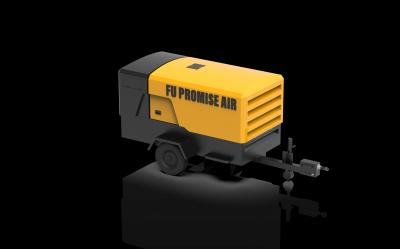 C4.4DIT Powered Mobile Compressor |70Kw Rated Power &100L Fuel Tank