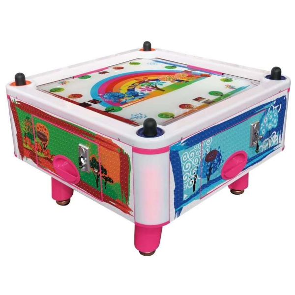 Таблица эксплуатируемая монеткой воздуха 4 человеков хоккея 100W с крепким алюминиевым телом