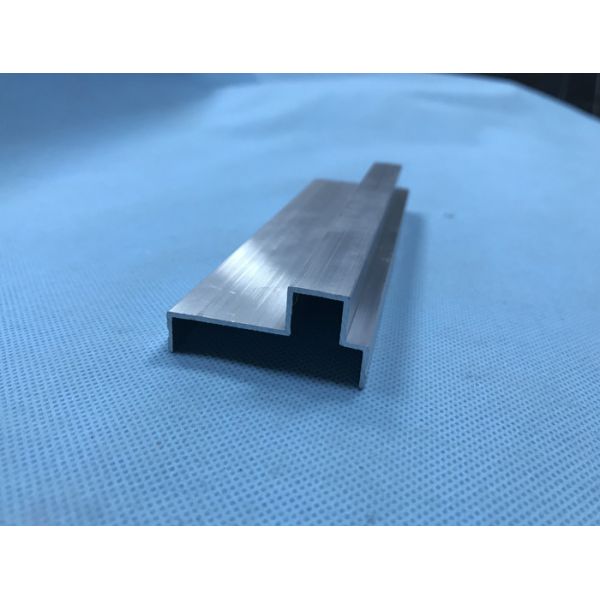 Адвокатура облегченного алюминия застекляя, анодированный алюминиевый профиль для стеклянного раздела