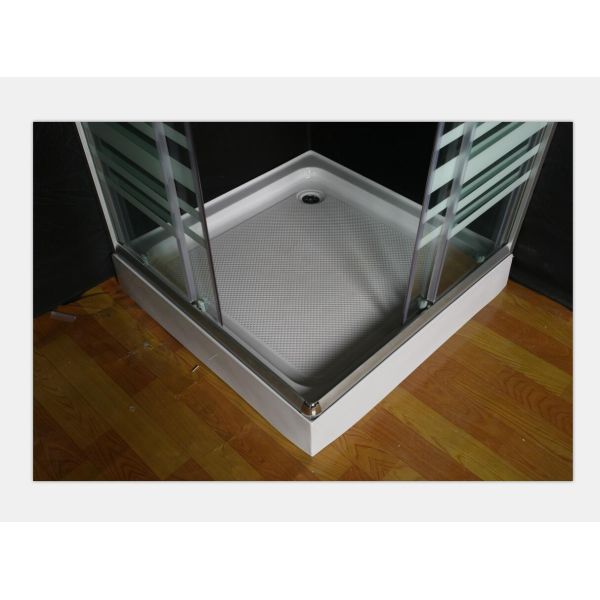 Square / Arc Shower Door Enclosures , ABS Tray Bathroom Shower Enclosures