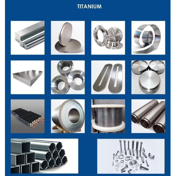 ASTM B381 Титановый фланц кованный BL SO LJ SF Фланц на складе для продажи