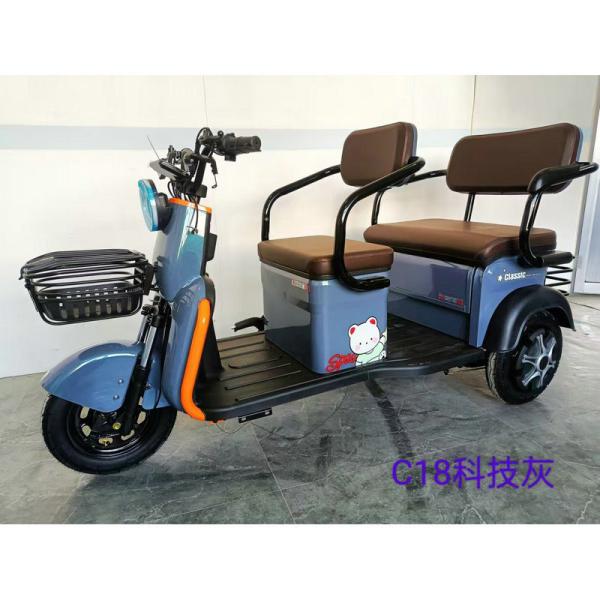 90KM 2 Person Electric Trike Adult Elderly Transporting Children