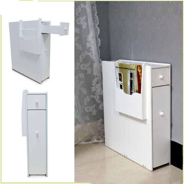 Drawable твердый деревянный многофункциональный шкаф хранения Bathroom 9KG