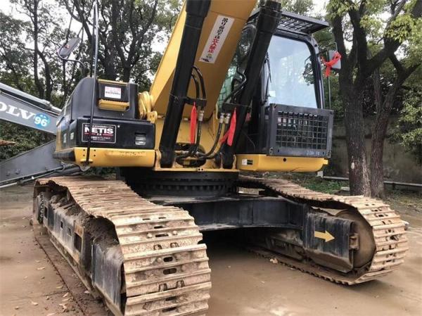 Lowest Used CAT 336D Excavator in Shanghai Good Health and Japan Made Digger Machine