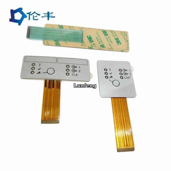 40c Umidade ISO teclado de membrana impermeável com interface personalizável ≤ 100 ma corrente