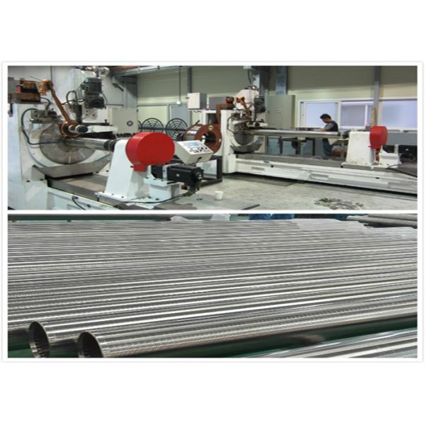 NC Control Water Treatment Wedge Wire Screen Welding Machine 600MM Tube Diameter