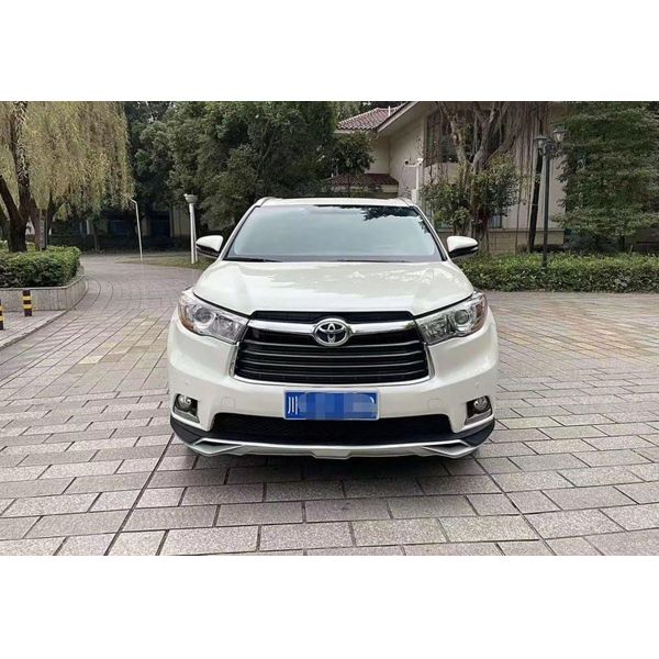 Toyotas Highlander Used Car From China with Gas-Electric Hybrid 7-Seater SUV