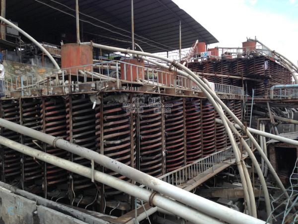 Fabriquant d'équipement de habillage de minerai de descendeur en spirale et d'or et usine de machines de mine de cuivre