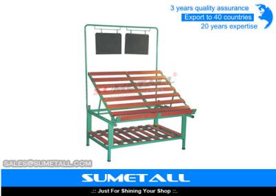 Wooden Display Shelving Units For Fruit Vegetable Display / Retail Display Shelving