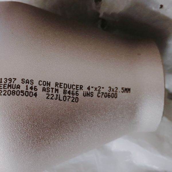 Reductor excéntrico concéntrico del reductor C70600 2x1.5” STD de la ESTAFA