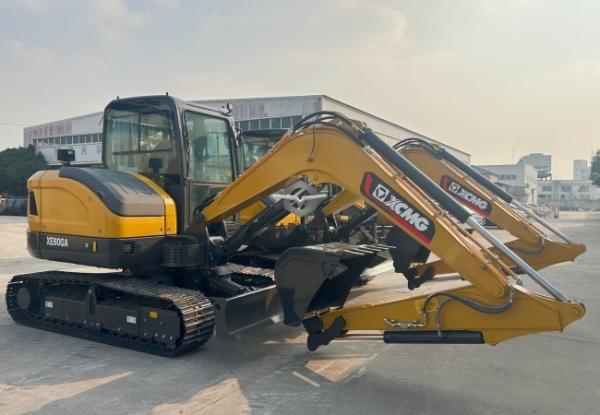 6 Ton Hydraulic Crawler Excavator XE60GA With 0.25m3 Bucket YANMAR 35.9kw Engine