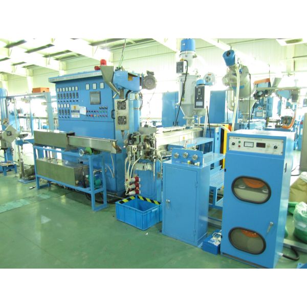 Photovoltaic 50 Cable Extrusion Line Non - Halogen Flame Resistant